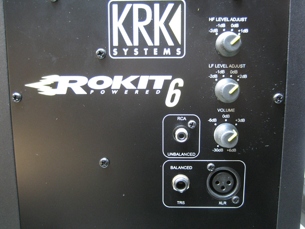 Οπίσθια όψη του RP-6-G3 της KRK SYSTEMS